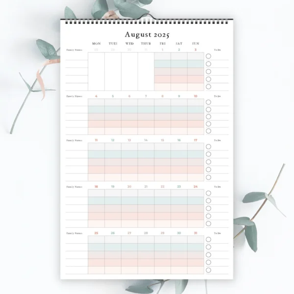 2025 Family Wall Calendar - Image 5
