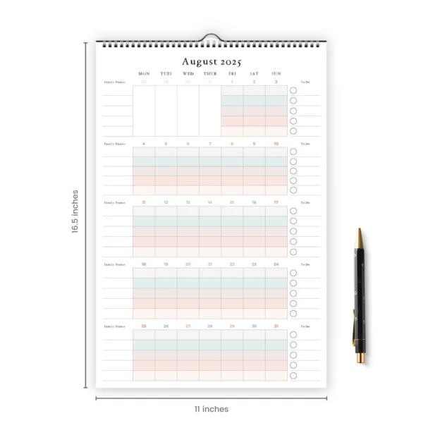 2025 Family Wall Calendar - Image 6